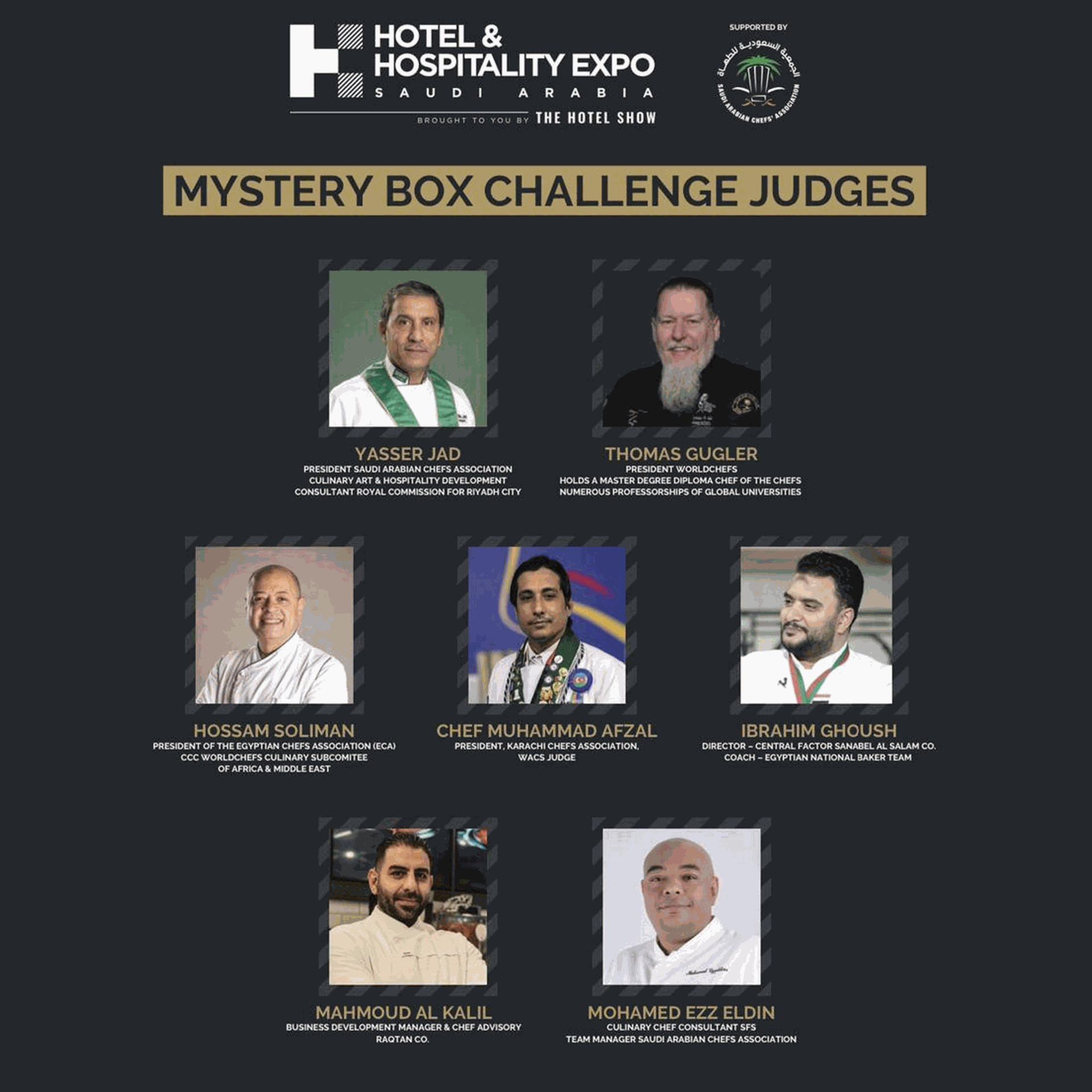 Mystery Box Challenge Judges